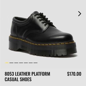 Brand New Dr Martens 8053 Platform Oxford